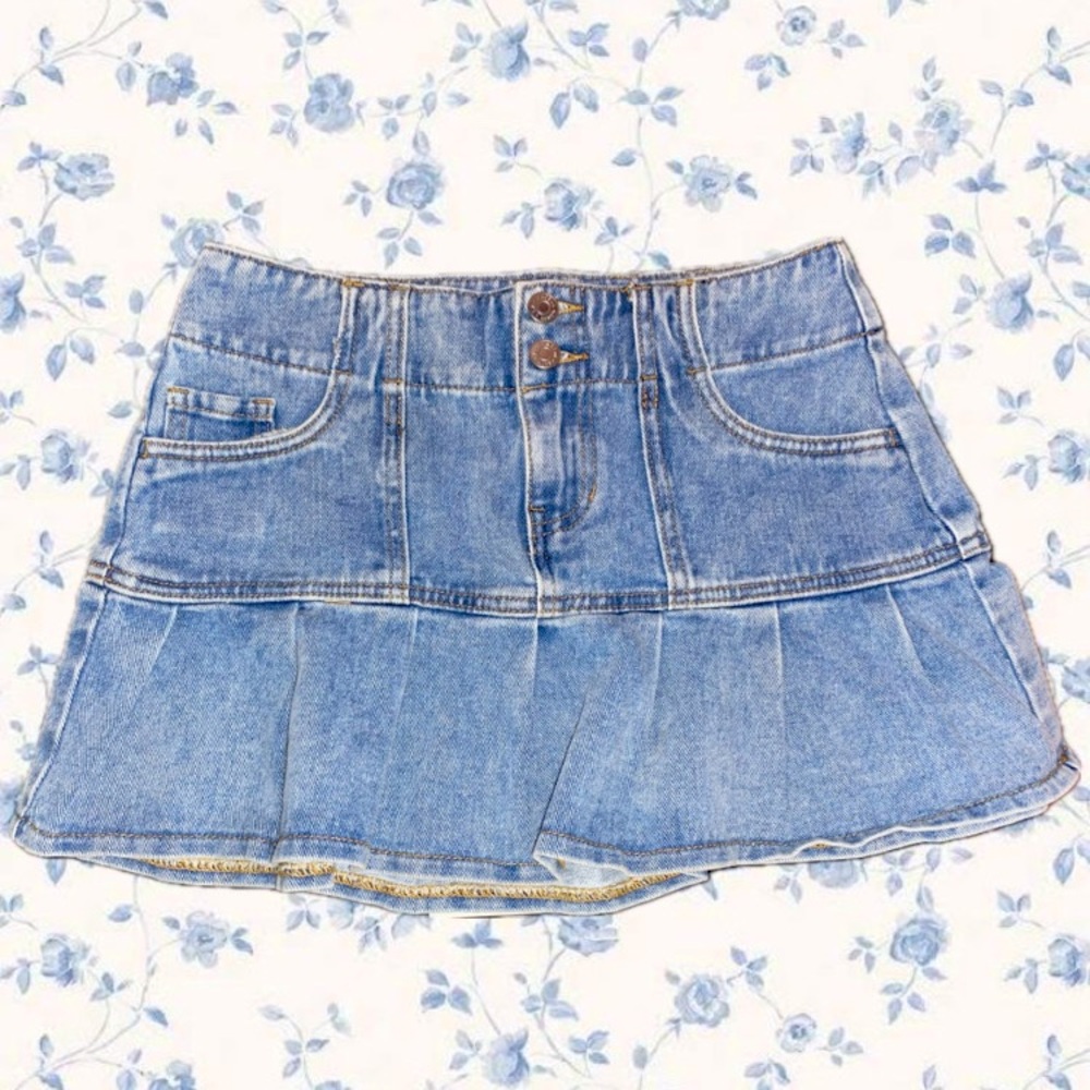 Blue PacSun Denim skirt 🫧